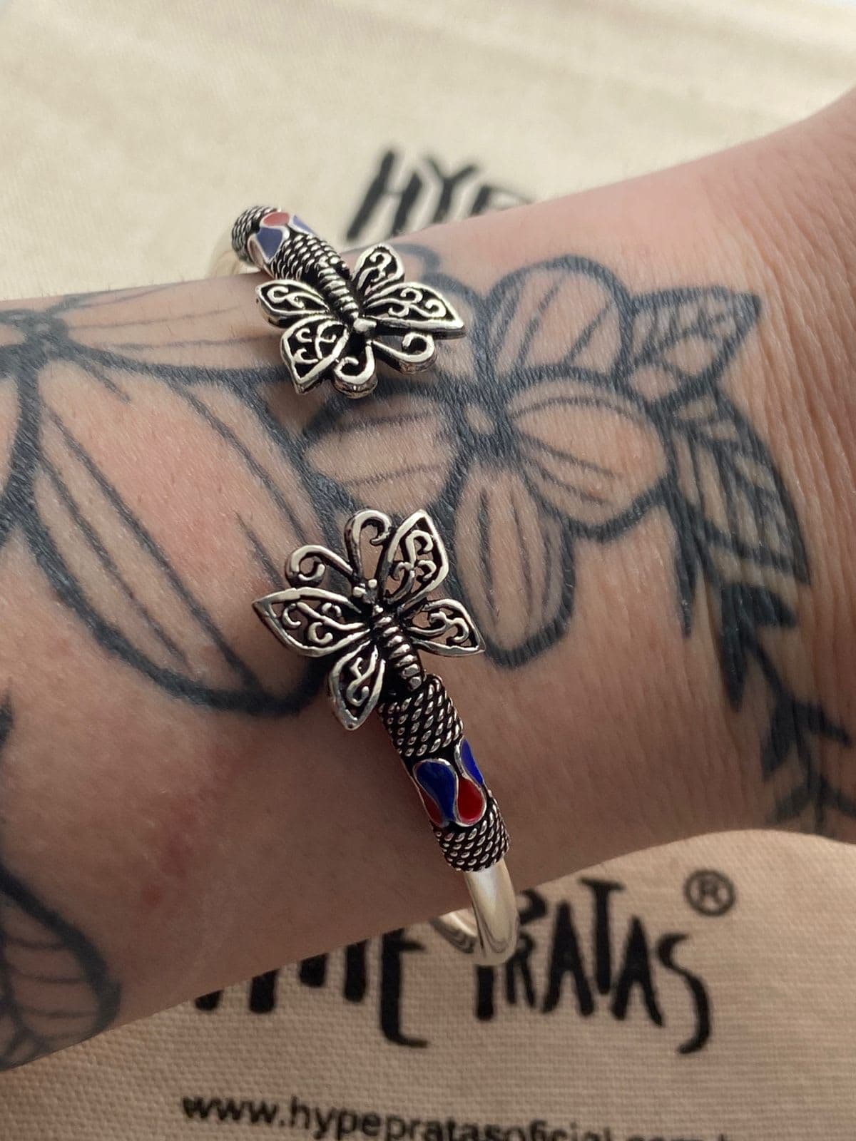 Bracelete borboleta
