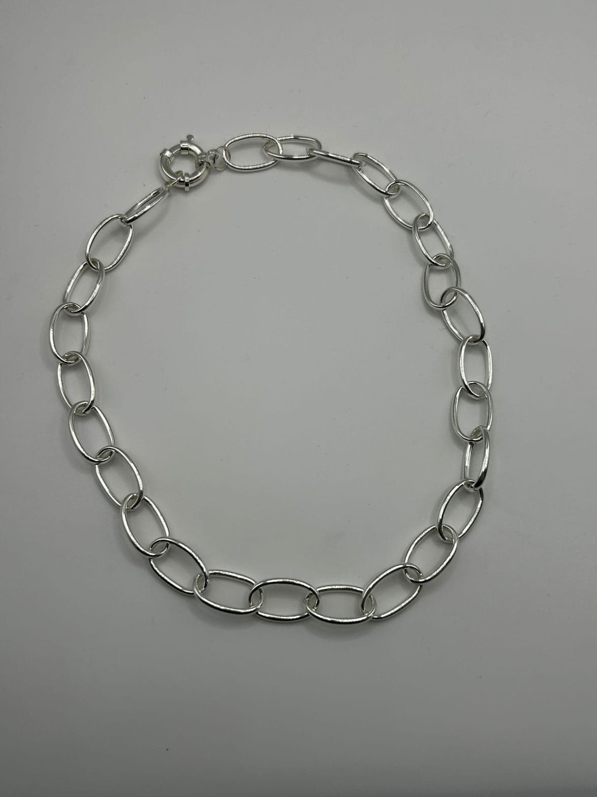 Colar Elo Oval 46 cm