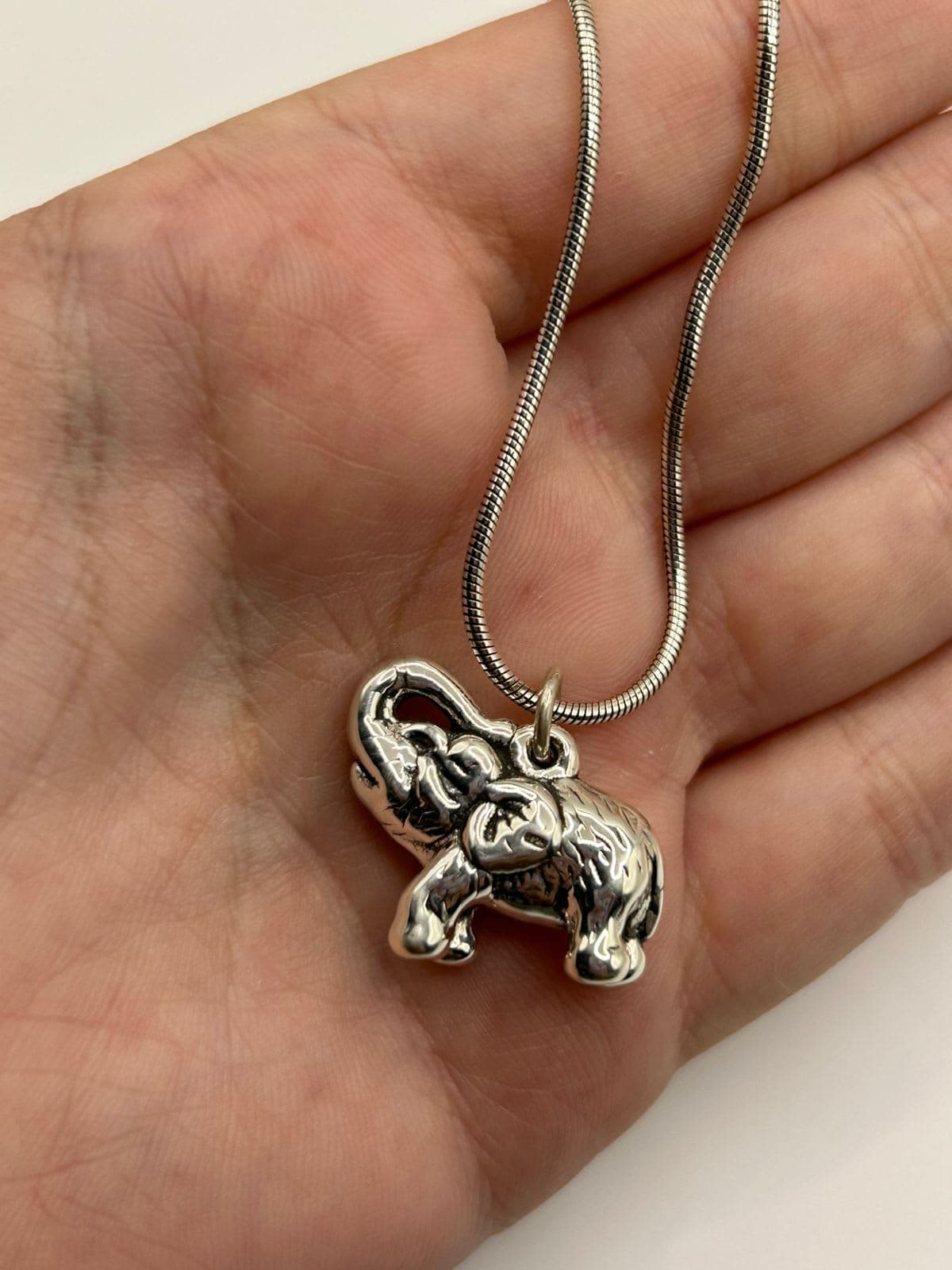 Pingente Elefante Eletroformação