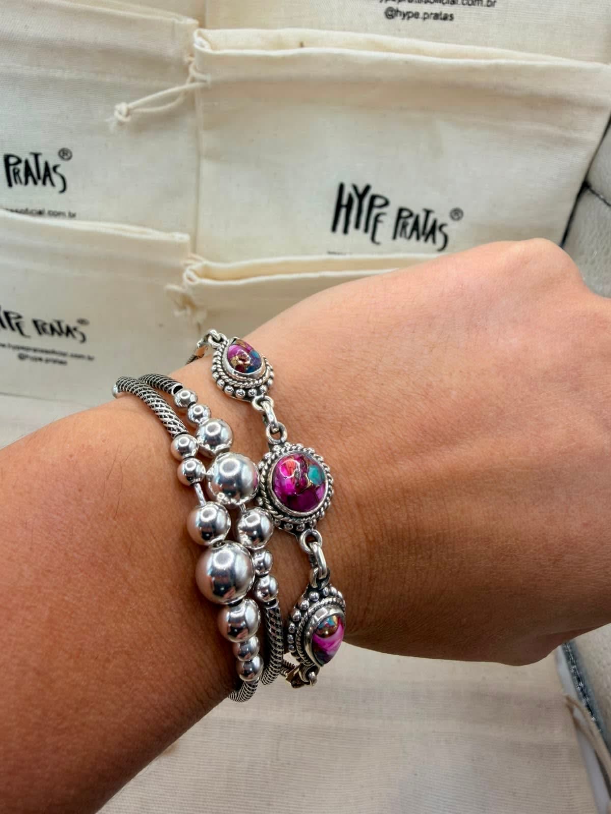 Pulseira Pink Oyester