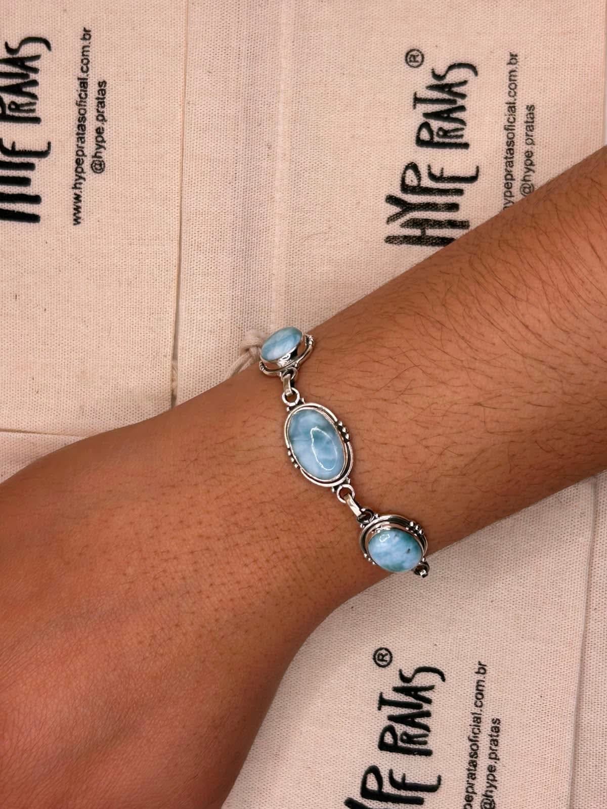 Pulseira Larimar