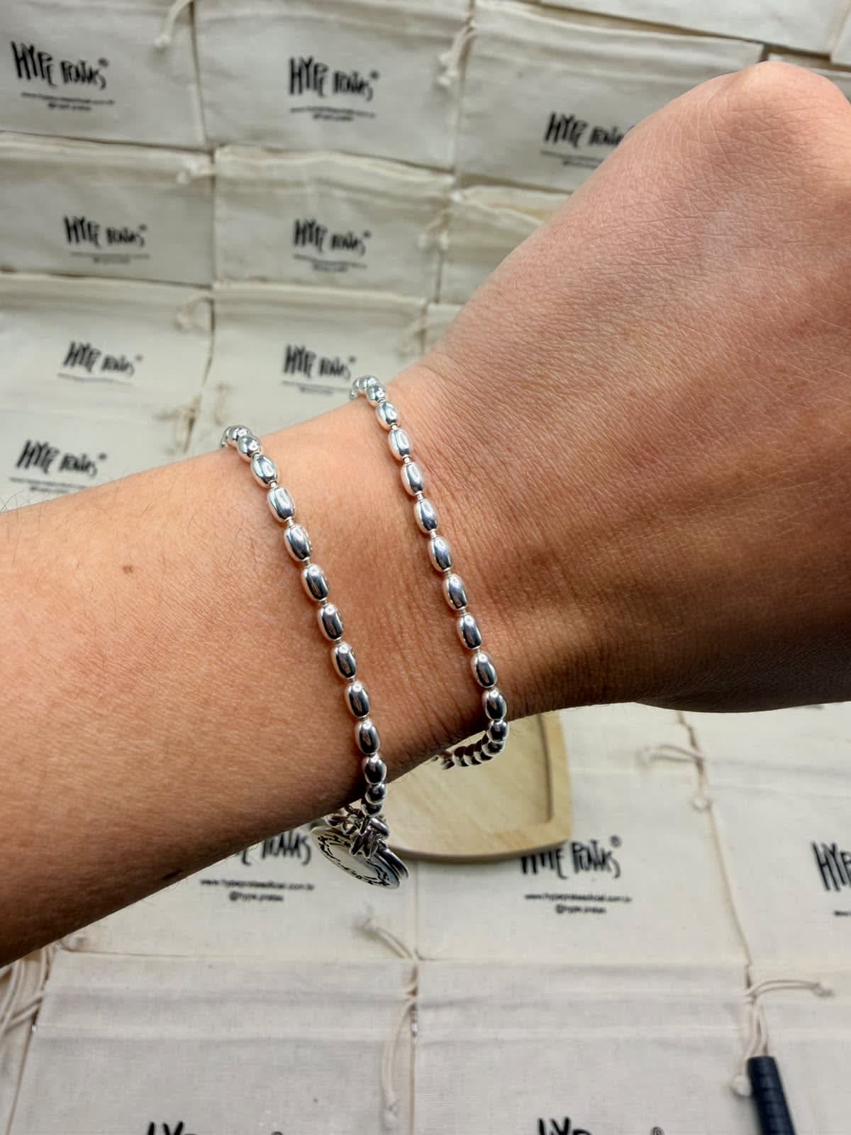 Pulseira ''Azeitona''18 cm