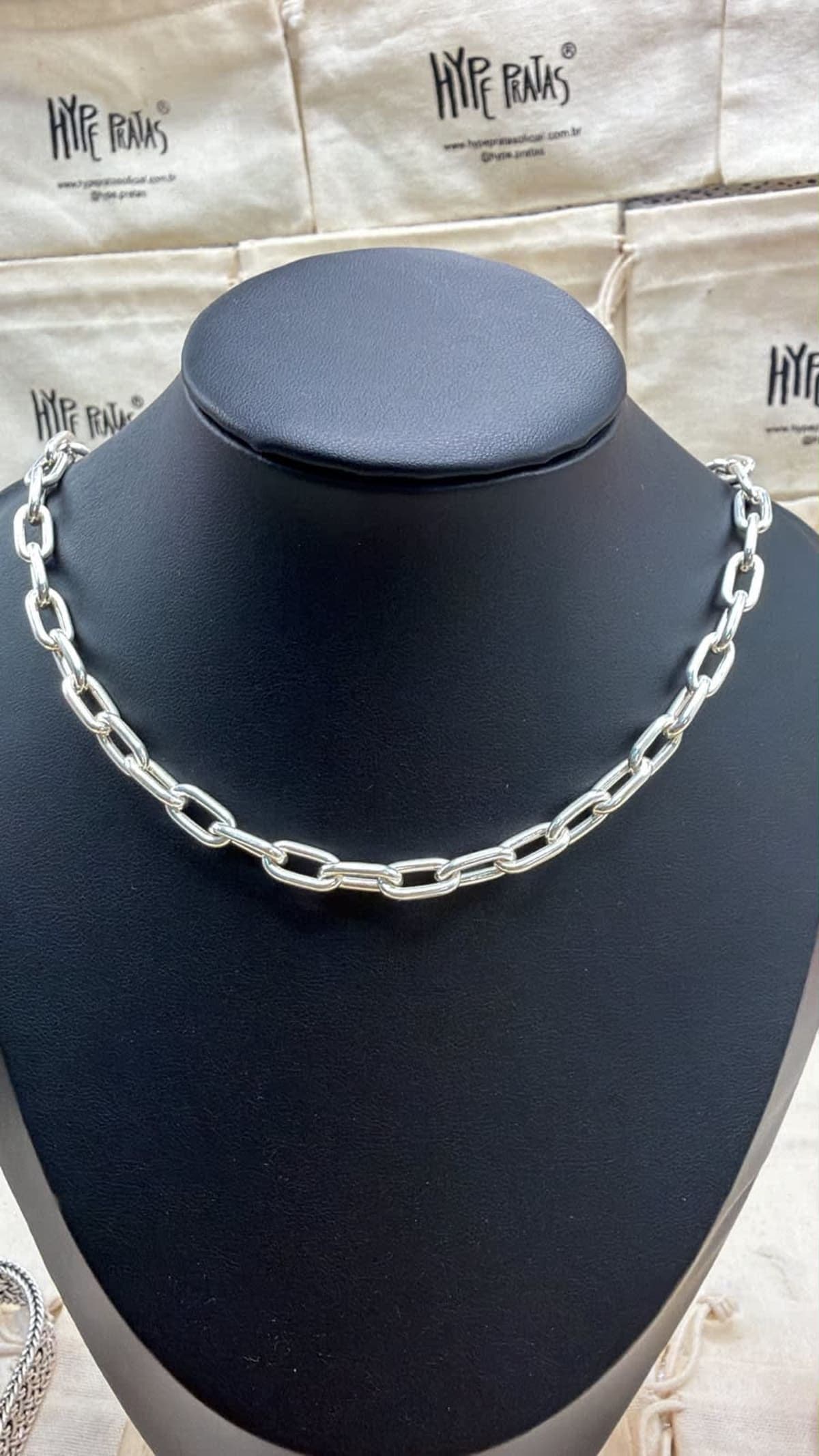 Corrente Elo Cartier Pequeno 50cm