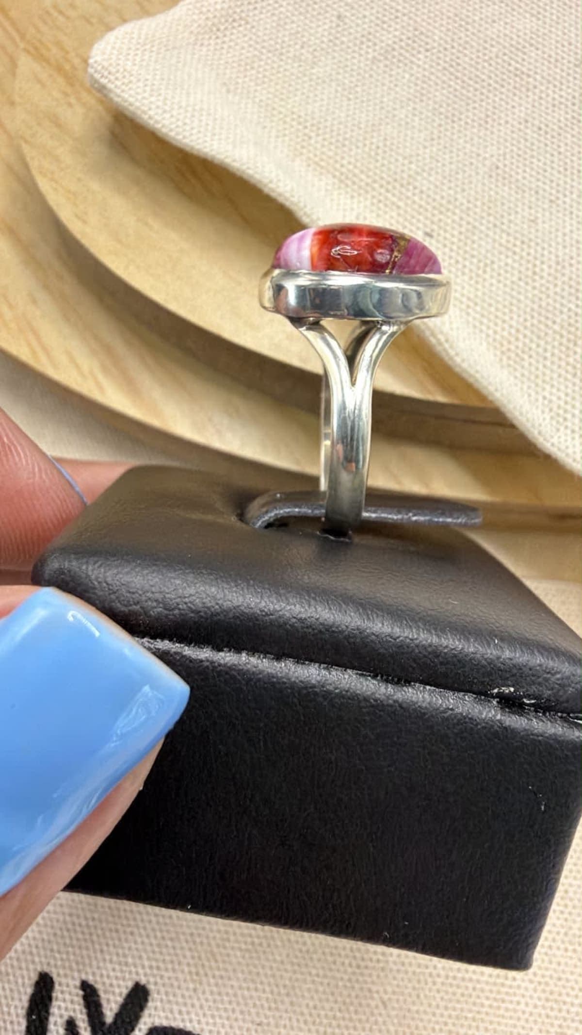 Anel Turquesa Oyster Tam 17