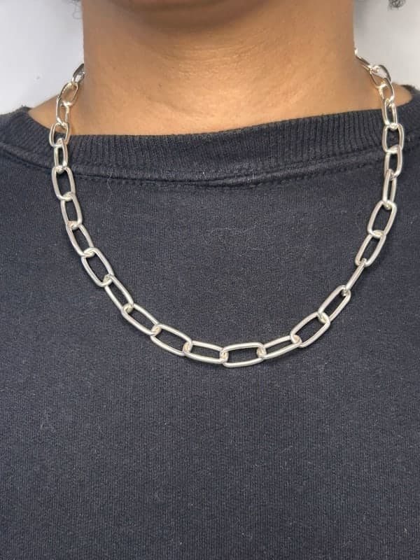 Corrente Elo Cartier Alongado 50cm