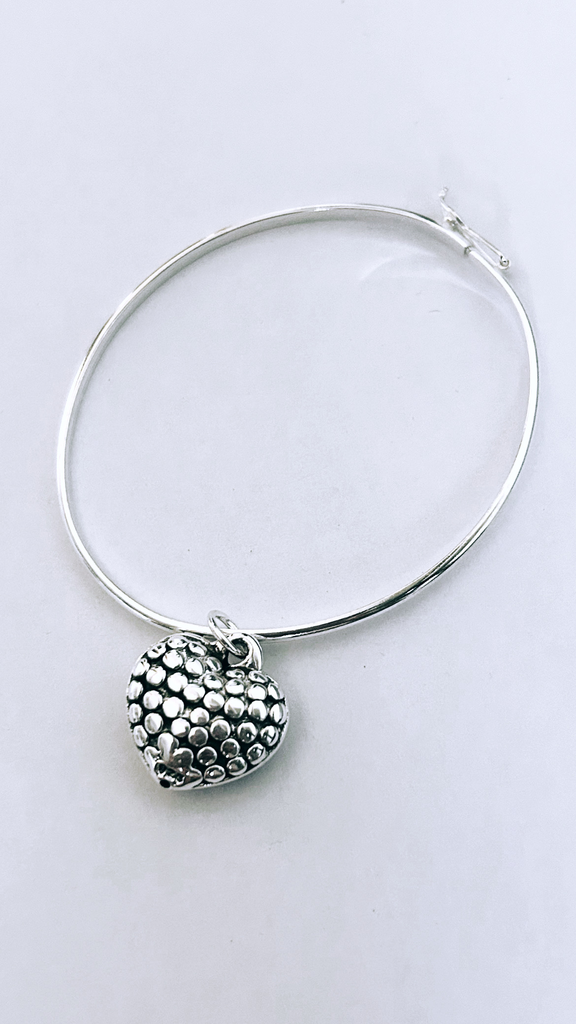 Pulseira/bracelete fino aro quadrado liso prata 925(0,1 mm) 
