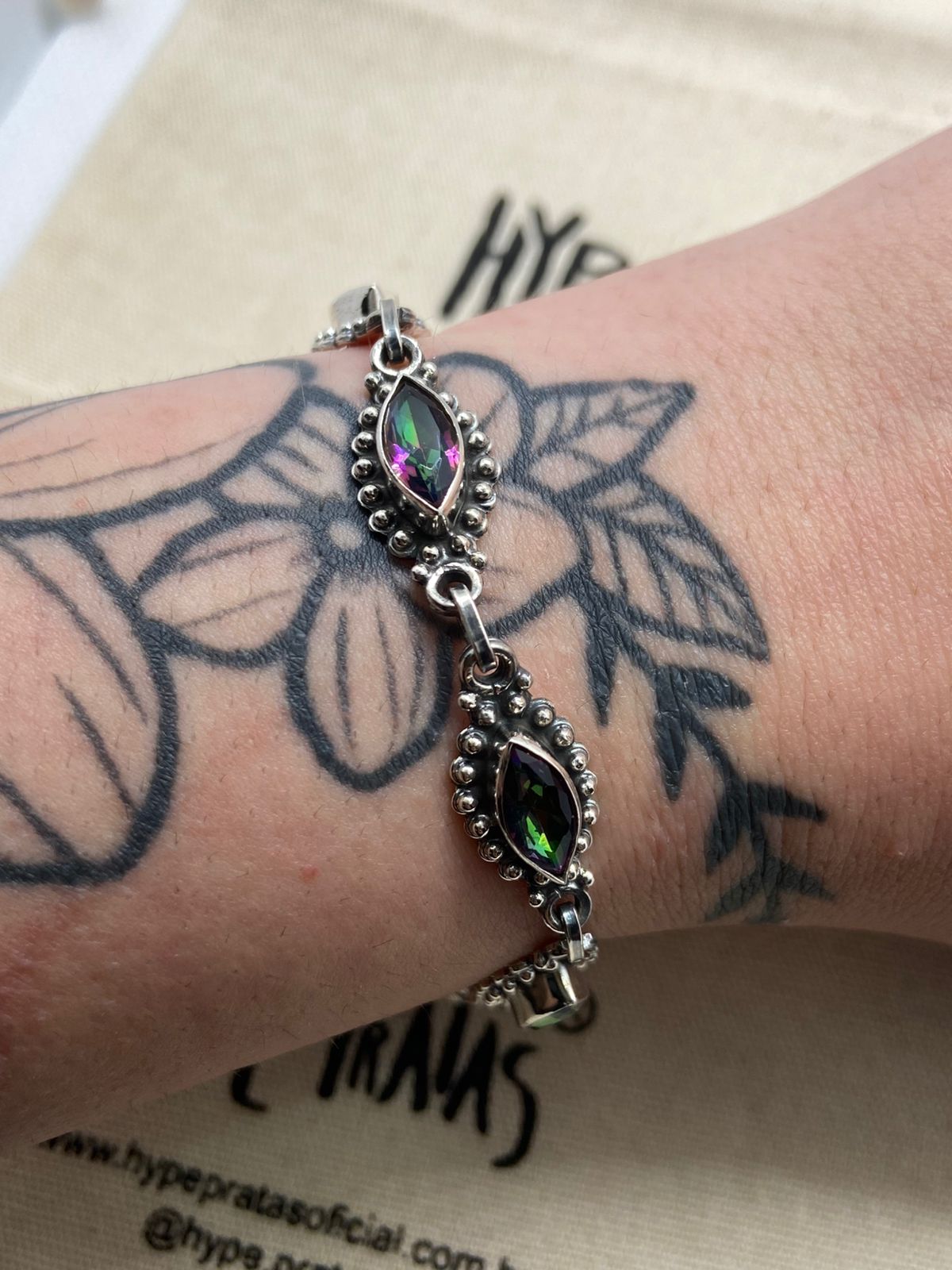 Pulseira topázio místico